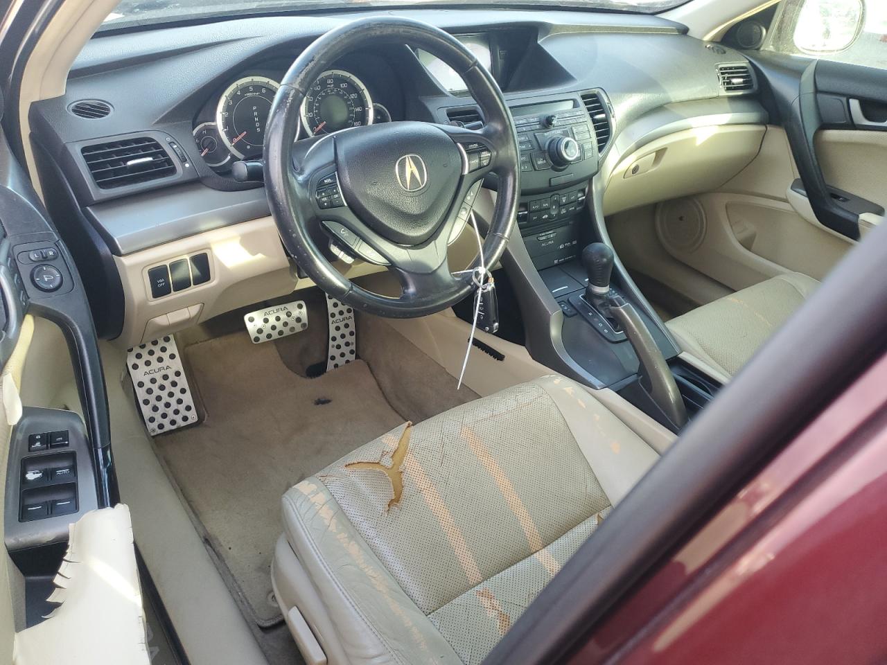 2009 Acura TSX VIN JH4CU26699C033758 Copart auction photo, front end damage thumbnail 8