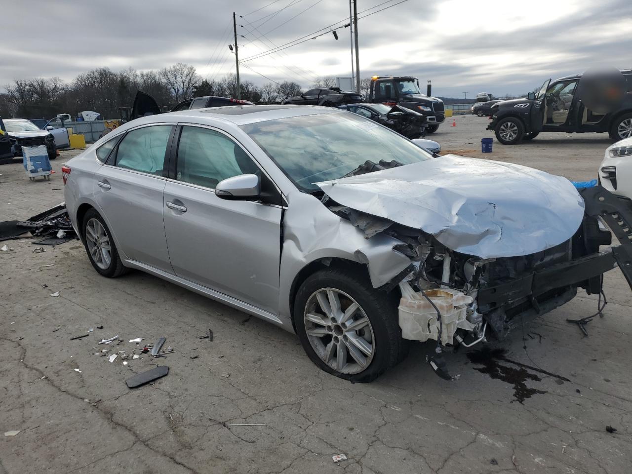 2014 Toyota Avalon VIN 4T1BK1EB1EU093187 Copart auction photo, all over damage thumbnail 4