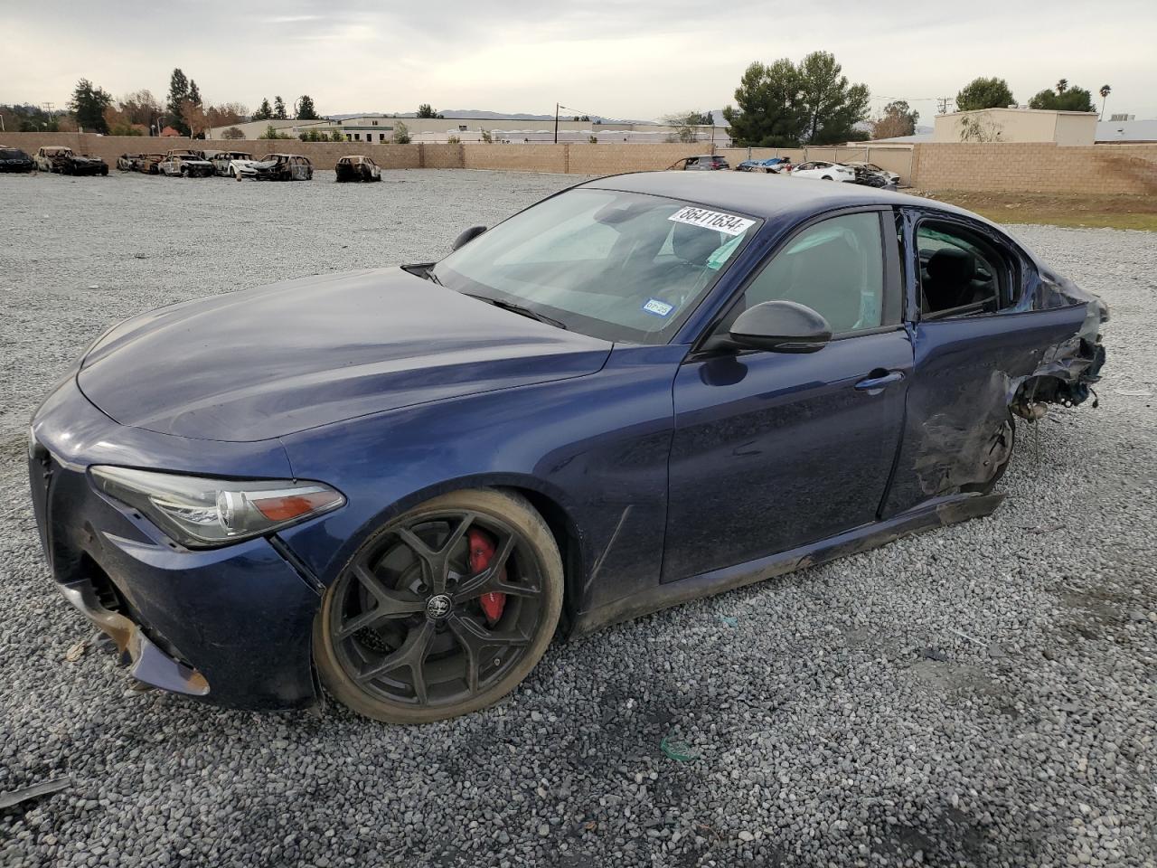 2020 Alfa Romeo Giulia VIN ZARFAMAN4L7626144