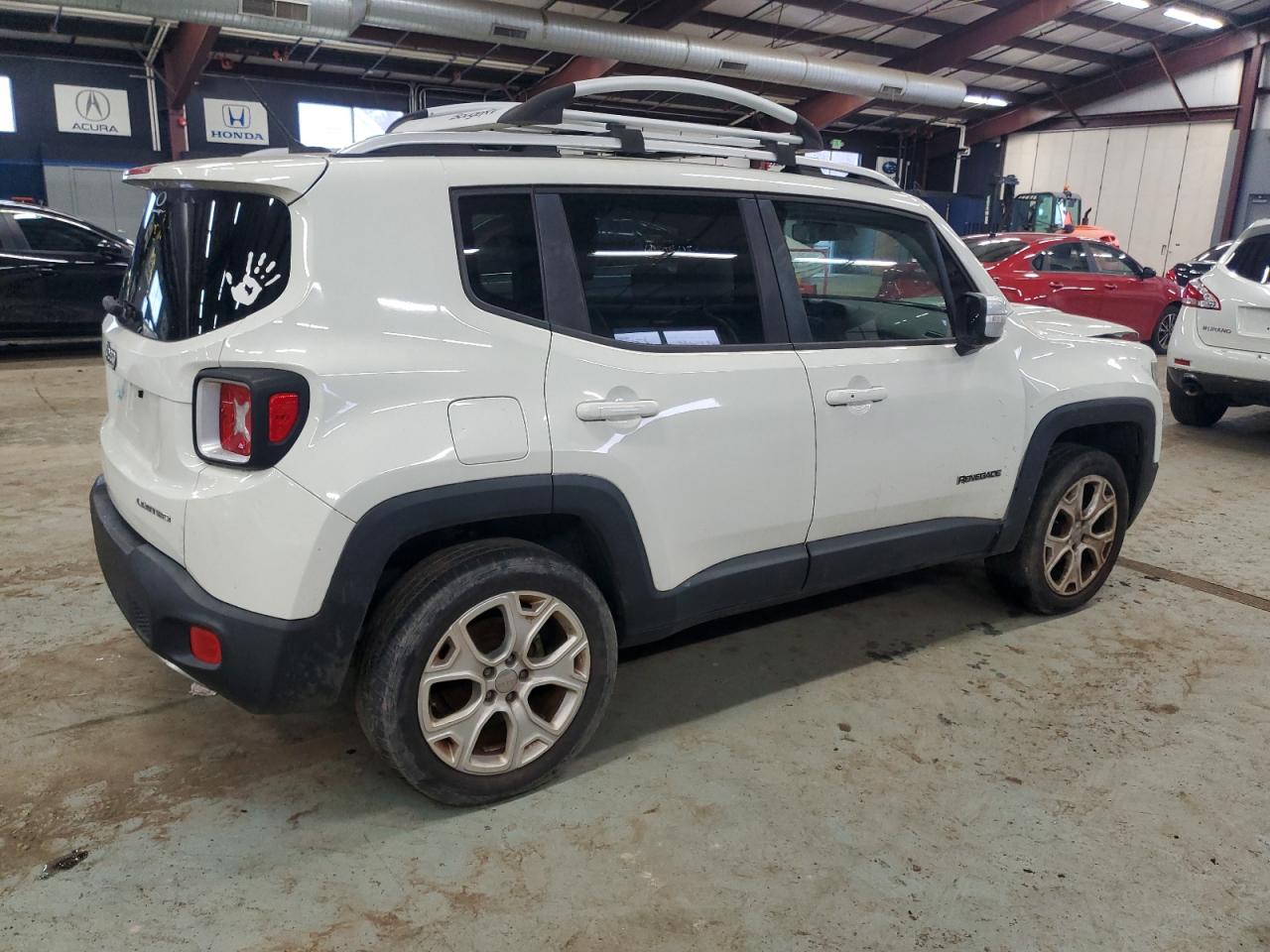 2017 Jeep Renegade VIN ZACCJBDB3HPG36886 Copart auction photo, front end / side damage thumbnail 3