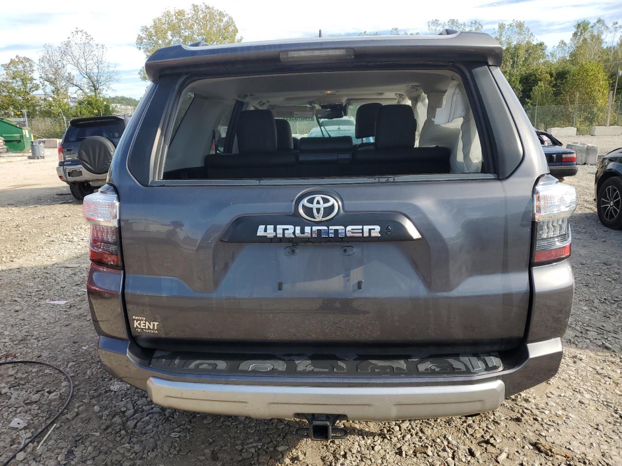2020 Toyota 4Runner VIN JTEBU5JR2L5746962 Copart auction photo, side damage thumbnail 6