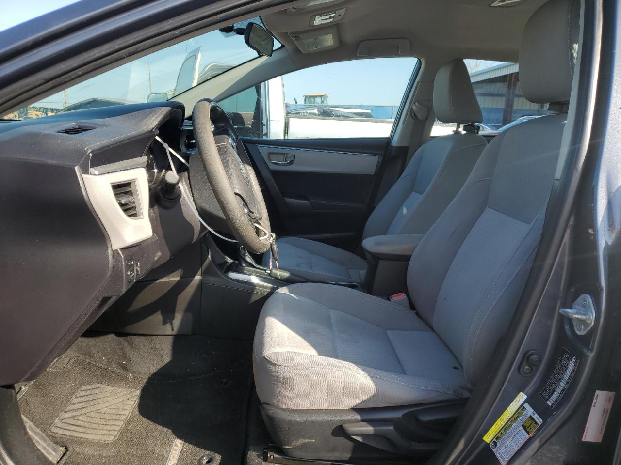 2016 Toyota Corolla VIN 5YFBURHE7GP556050 Copart auction photo, side / undercarriage damage thumbnail 7