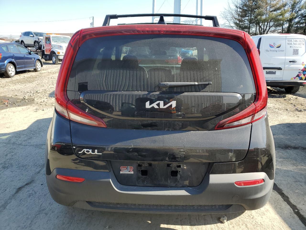 2022 KIA Soul VIN KNDJ23AU4N7178218 Copart auction photo, front end / side damage thumbnail 6