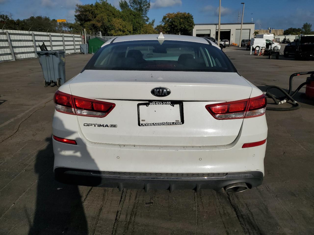2020 KIA Optima VIN 5XXGT4L31LG393870 Copart auction photo, front end damage thumbnail 6