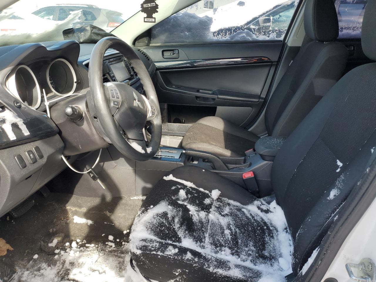 2017 Mitsubishi Lancer VIN JA32U2FU7HU602593 Copart auction photo, front end / side damage thumbnail 7