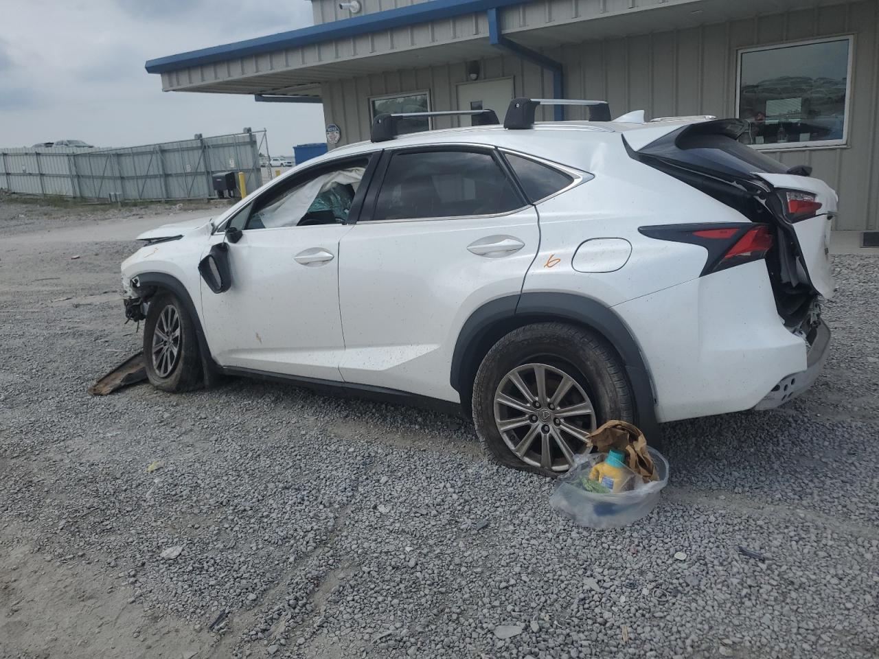 2017 Lexus NX VIN JTJBARBZ2H2106050 Copart auction photo, all over damage thumbnail 2