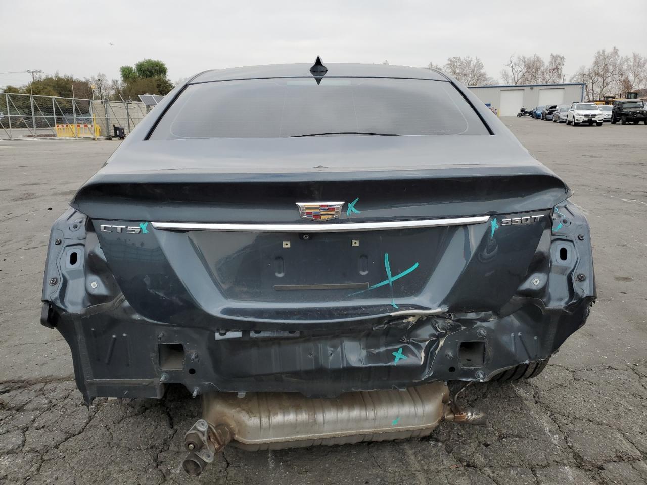 2020 Cadillac CT5 VIN 1G6DW5RKXL0121918 Copart auction photo, rear end damage thumbnail 6
