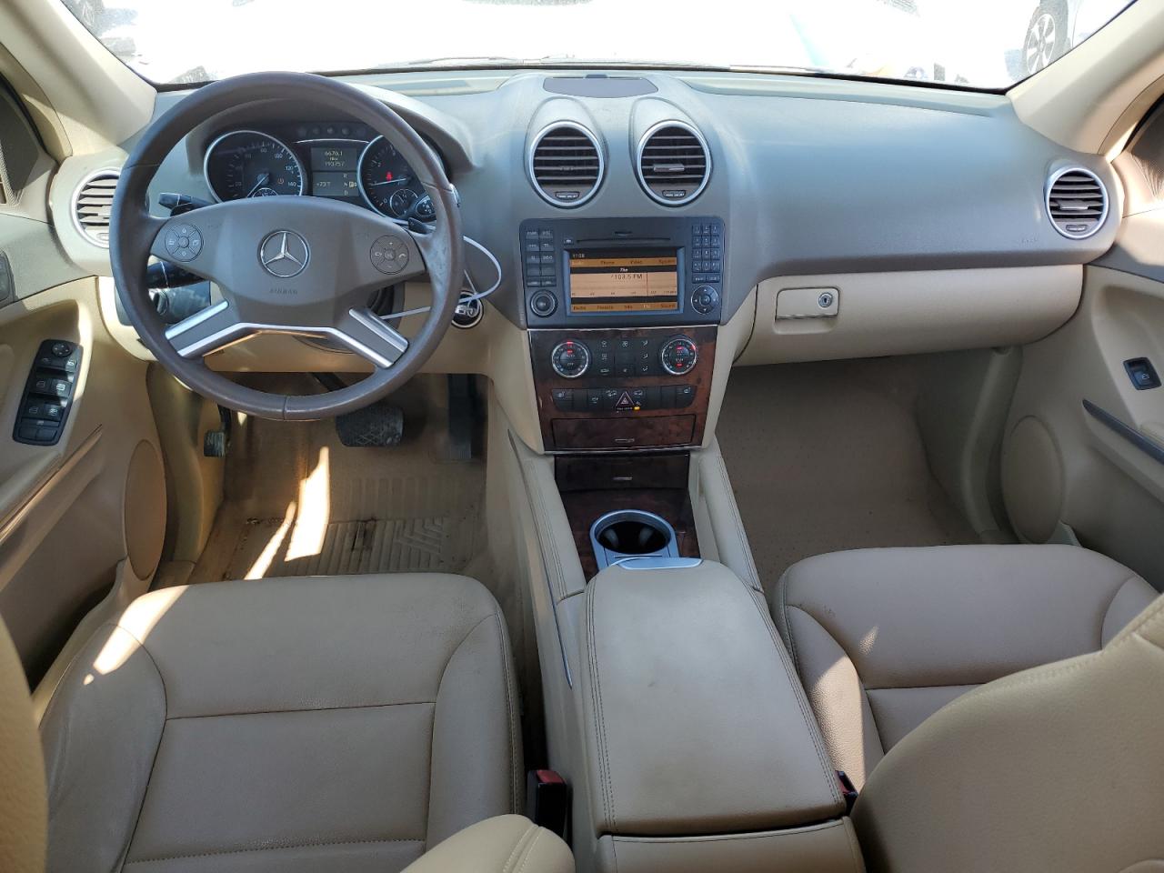 2010 Mercedes-Benz M-klasse VIN 4JGBB8GB8AA601222 Copart auction photo, front end damage thumbnail 8