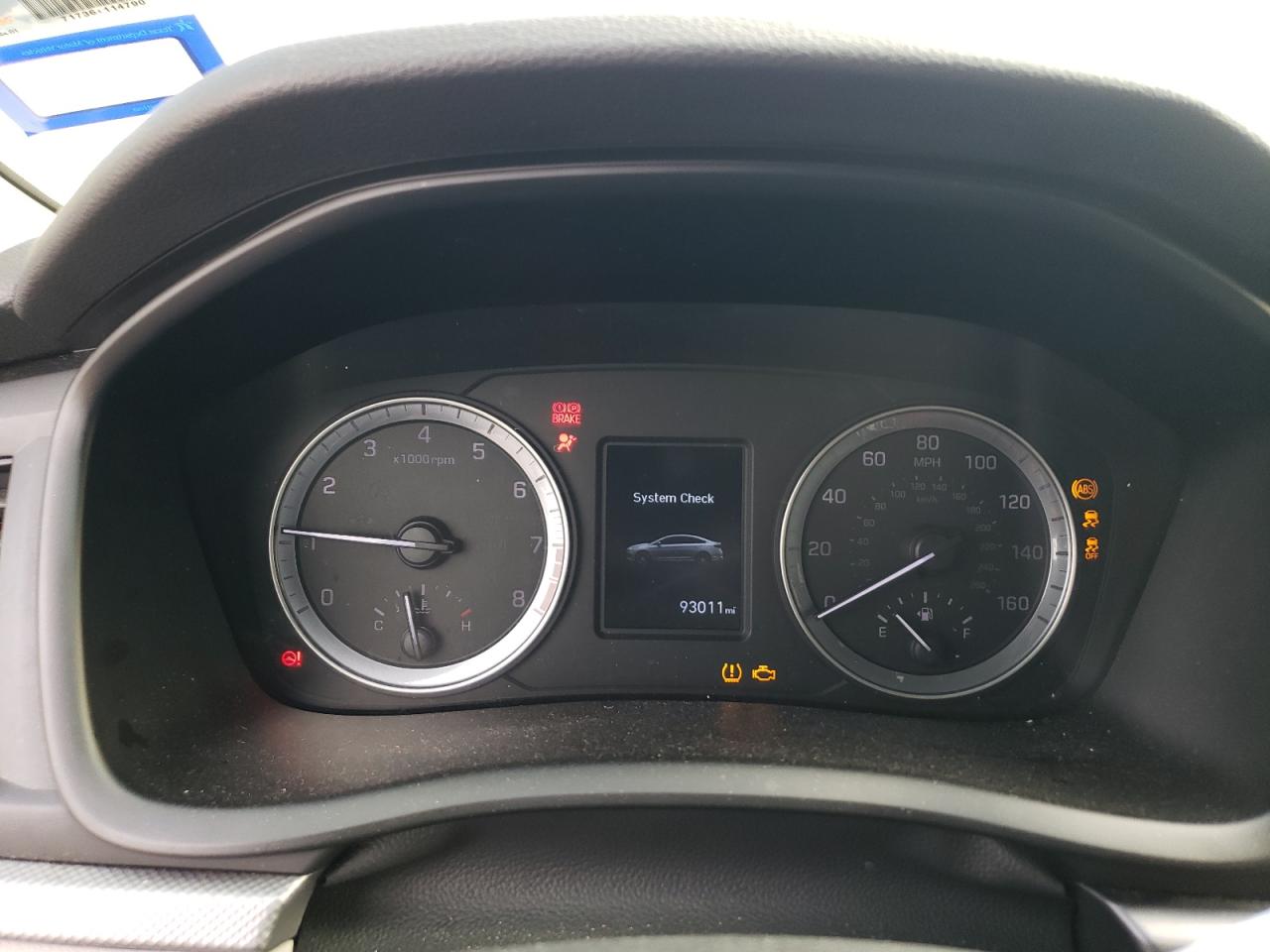 2019 Hyundai Sonata VIN 5NPE24AF2KH793124 Copart auction photo, front end damage thumbnail 9