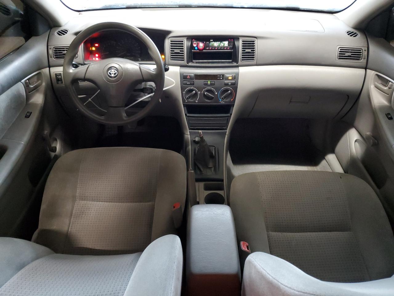 2005 Toyota Corolla VIN 2T1BR32E25C466230 Copart auction photo, front end / rear end damage thumbnail 8