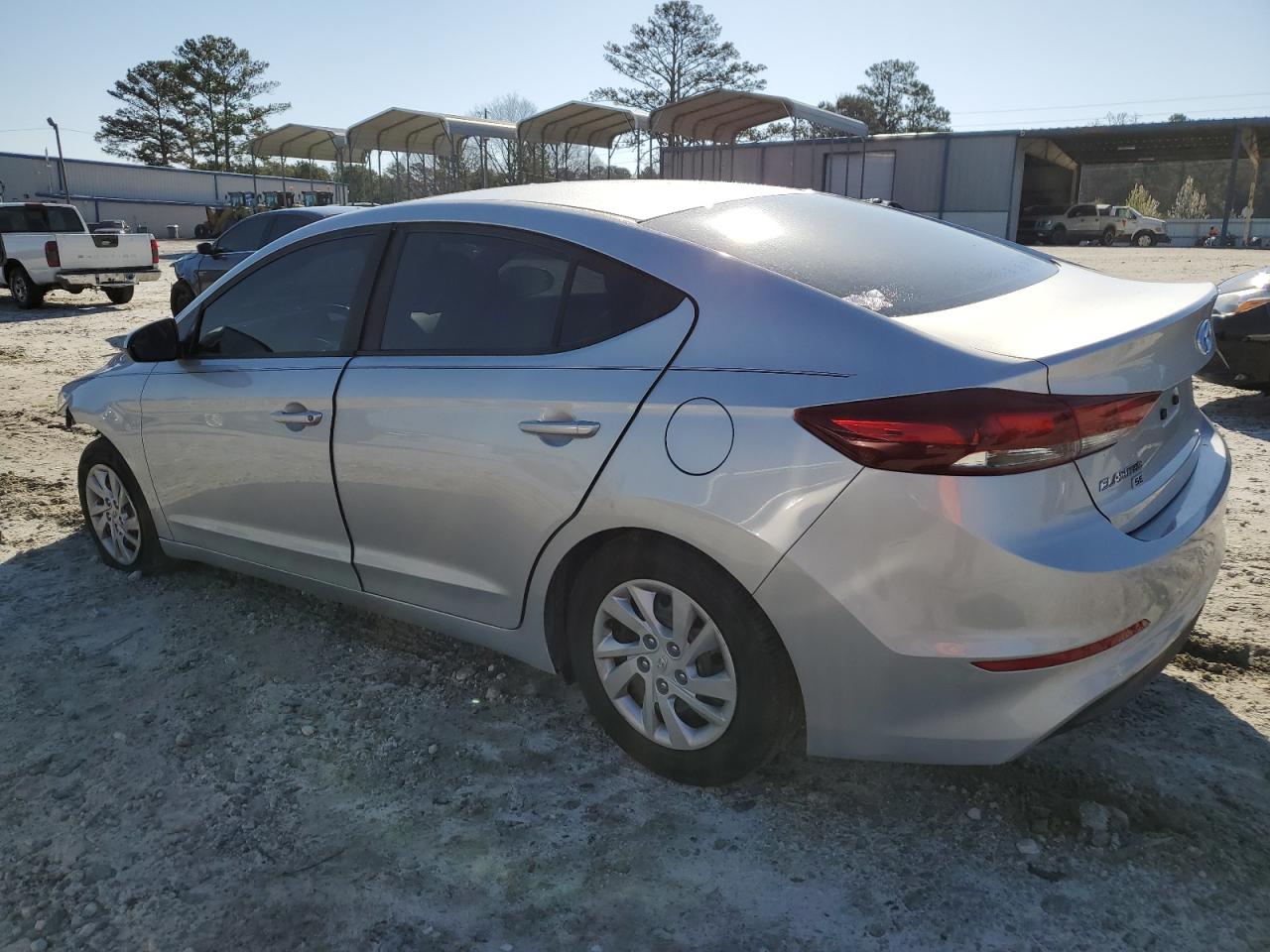 2018 Hyundai Elantra VIN 5NPD74LF7JH343526 Copart auction photo, front end damage thumbnail 2