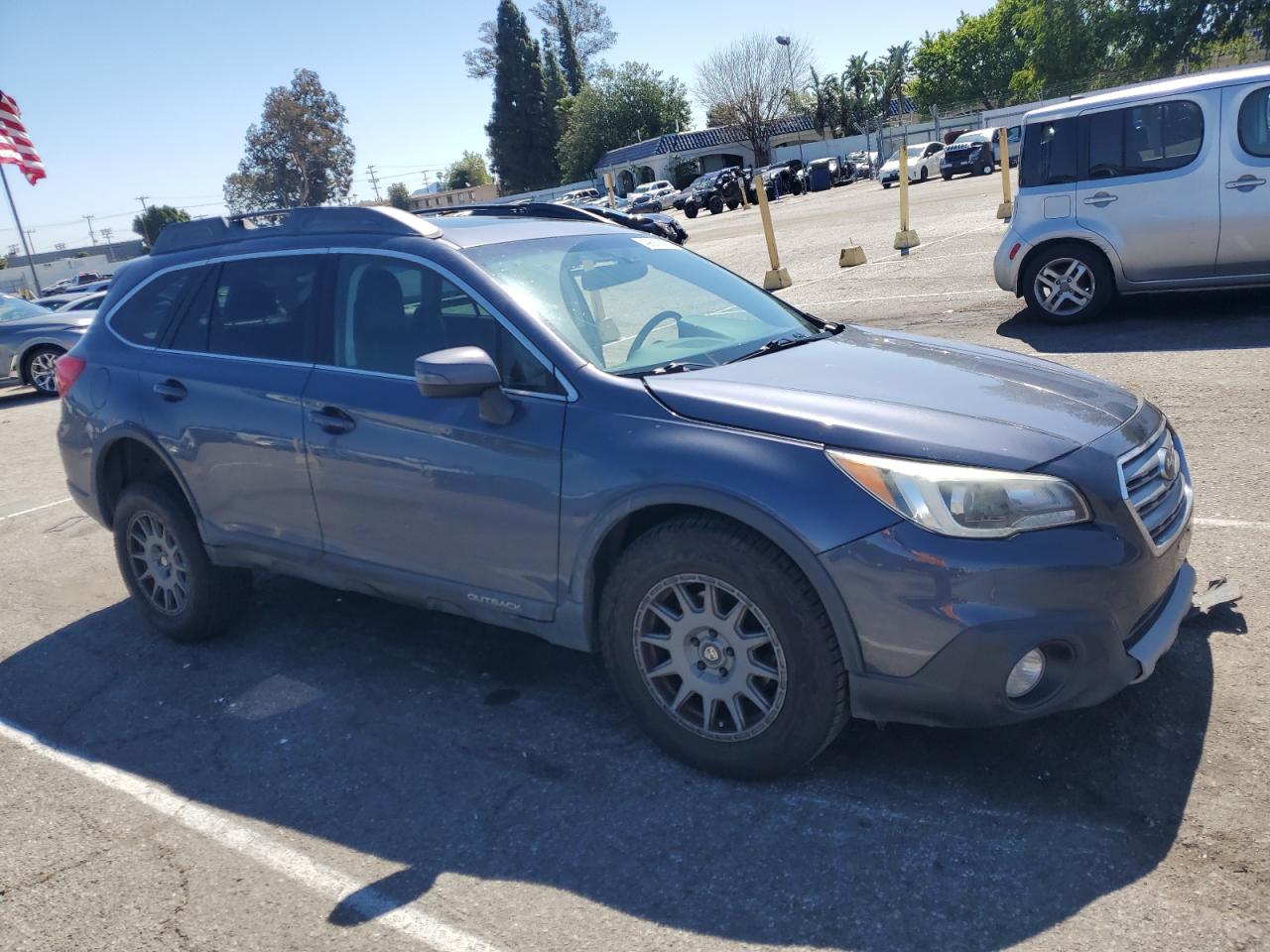 2016 Subaru Outback VIN 4S4BSENC7G3302151 Copart auction photo, side / undercarriage damage thumbnail 4