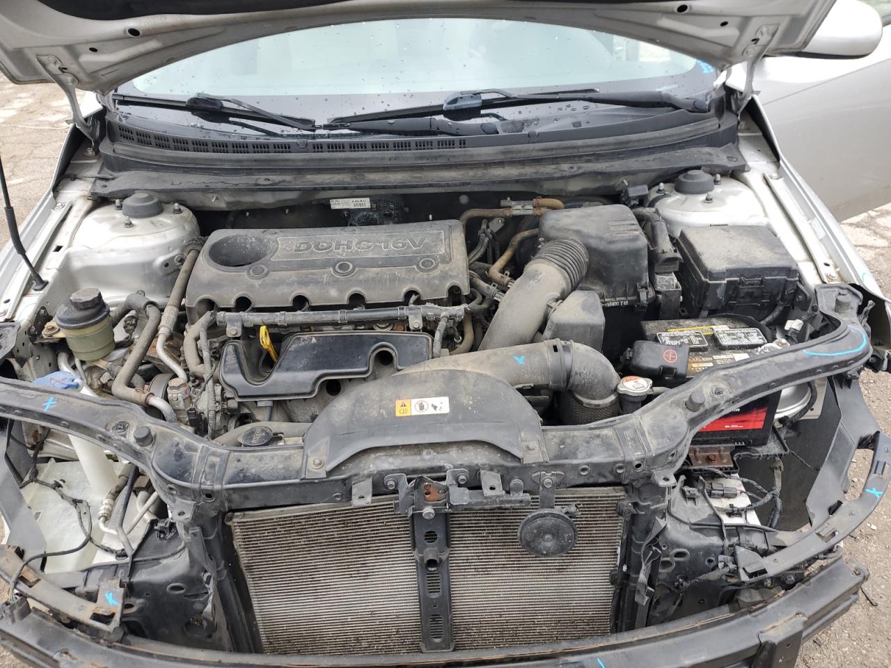 2013 KIA Forte VIN KNAFT4A23D5677414 Copart auction photo, all over damage thumbnail 11