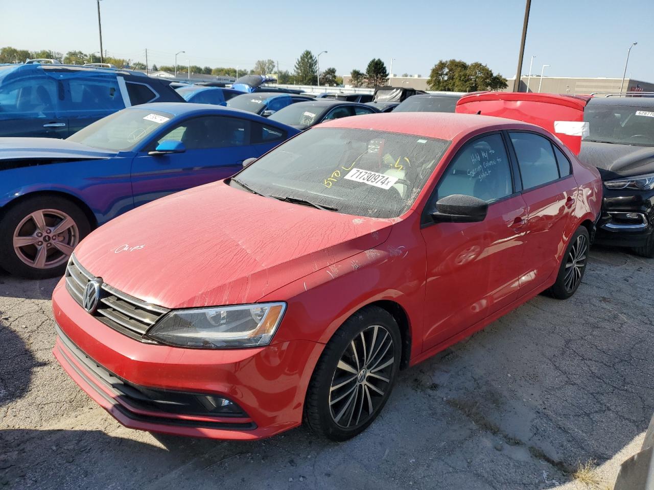 2016 Volkswagen Jetta VIN 3VWB17AJ6GM352414