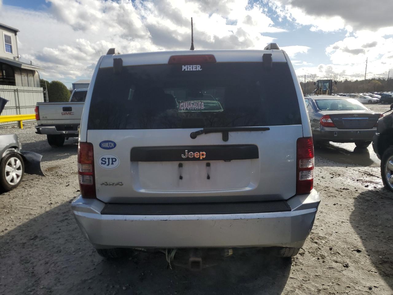 2011 Jeep Liberty (North America) VIN 1J4PN2GK3BW592541 Copart auction photo, rear end damage thumbnail 6