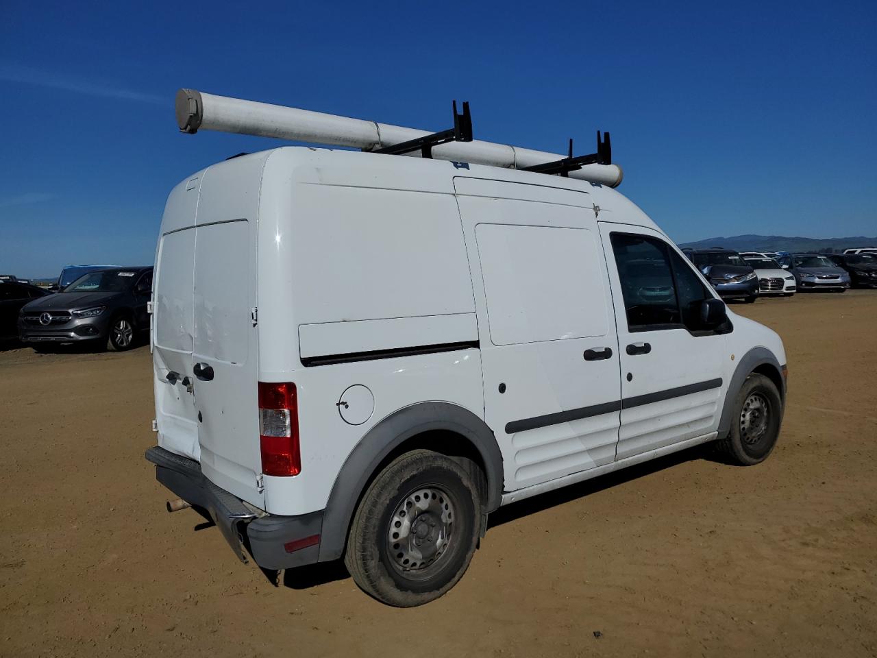 2013 Ford Transit VIN NM0LS7AN7DT153017 Copart auction photo, rear end damage thumbnail 3