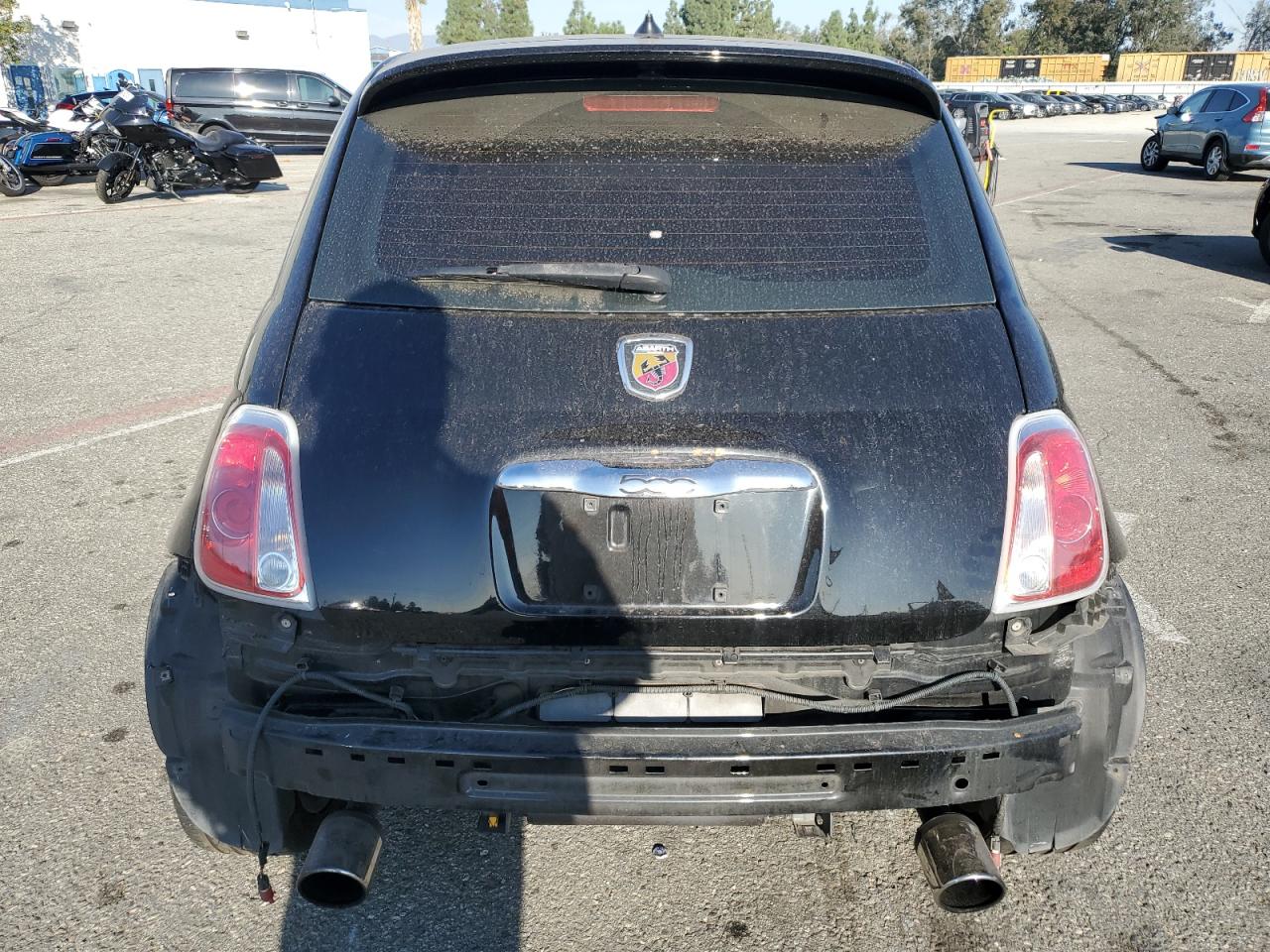 2013 Fiat 500 VIN 3C3CFFFH6DT752102 Copart auction photo, side damage thumbnail 6