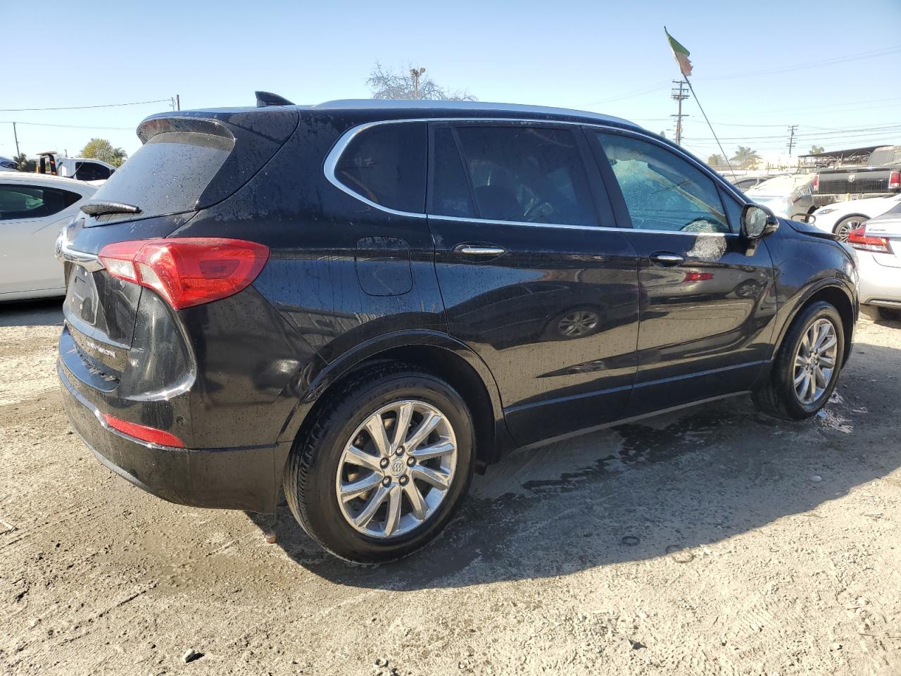 2020 Buick Envision VIN LRBFXCSA8LD071343 Copart auction photo, front end / side damage thumbnail 3