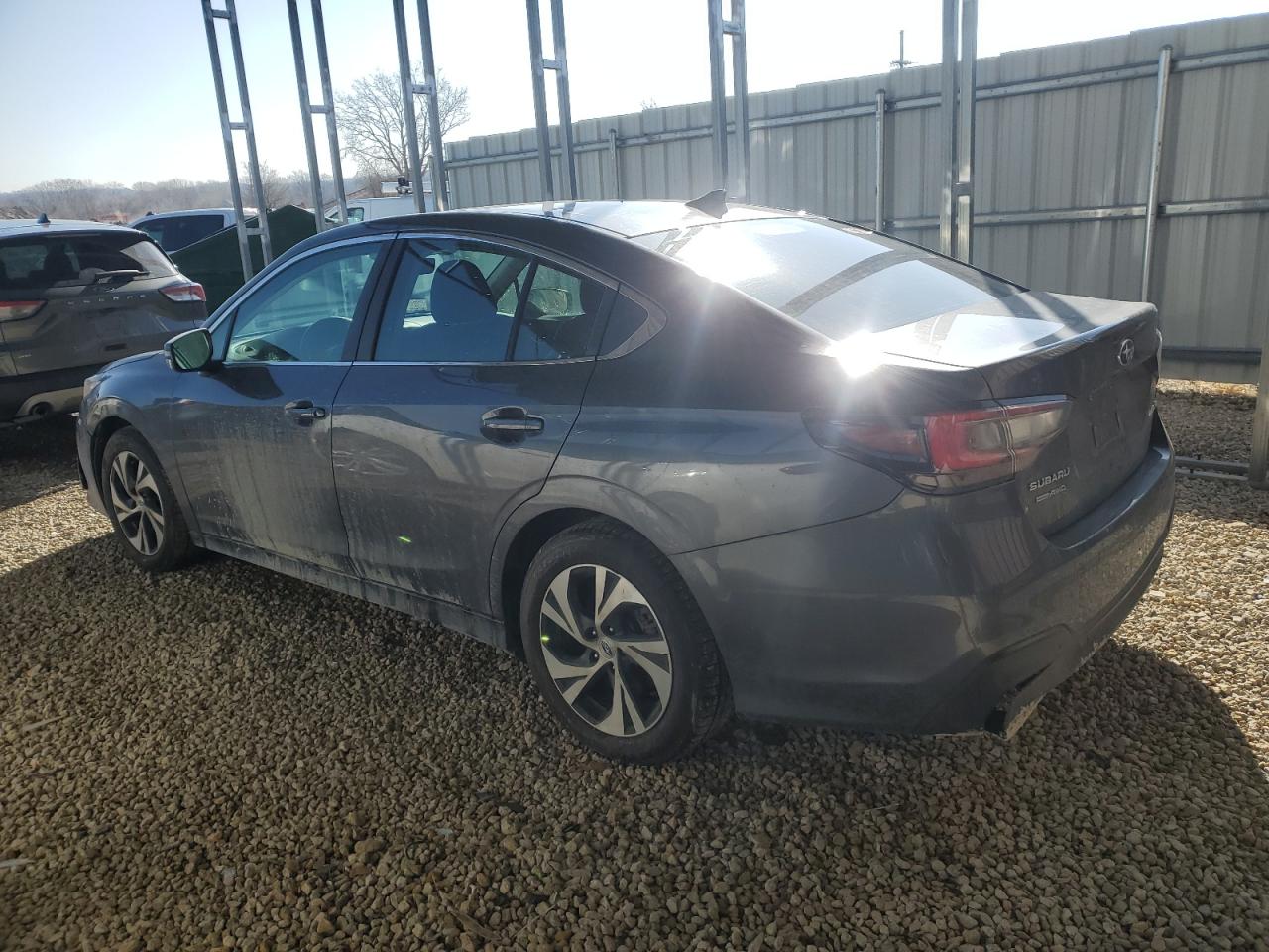 2021 Subaru Legacy VIN 4S3BWAD65M3016372 Copart auction photo, front end / mechanical damage thumbnail 2