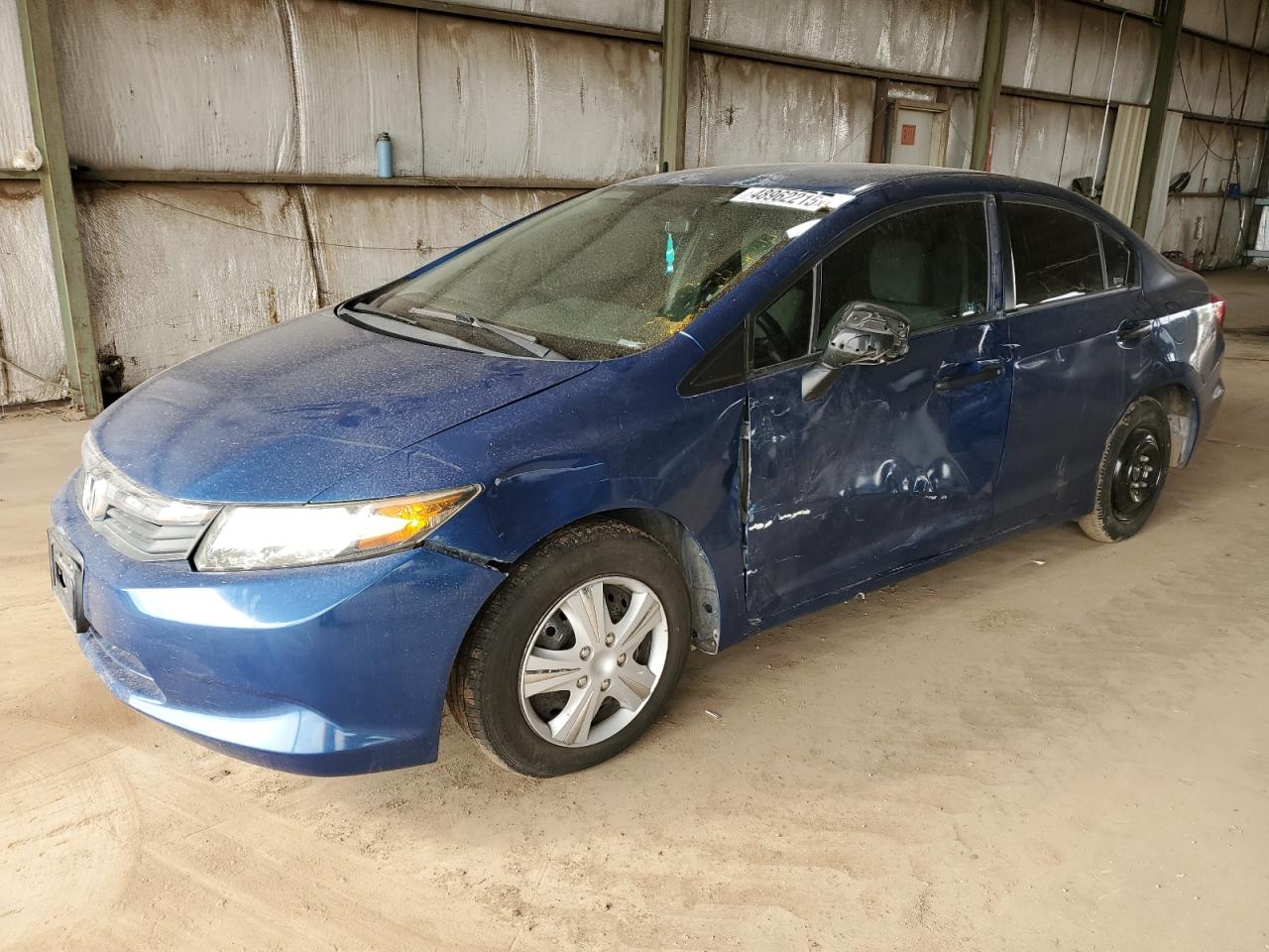 2012 Honda Civic VIN 2HGFB2F26CH501243