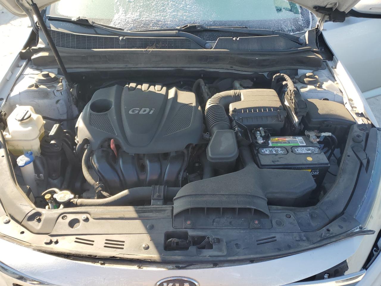 2013 KIA Optima VIN 5XXGM4A74DG157623 Copart auction photo, all over damage thumbnail 11