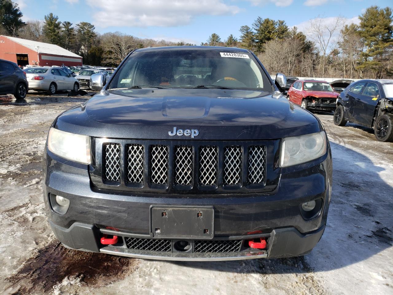 2012 Jeep Grand Cherokee VIN 1C4RJFCT1CC268393 Copart auction photo, rear end / undercarriage damage thumbnail 5