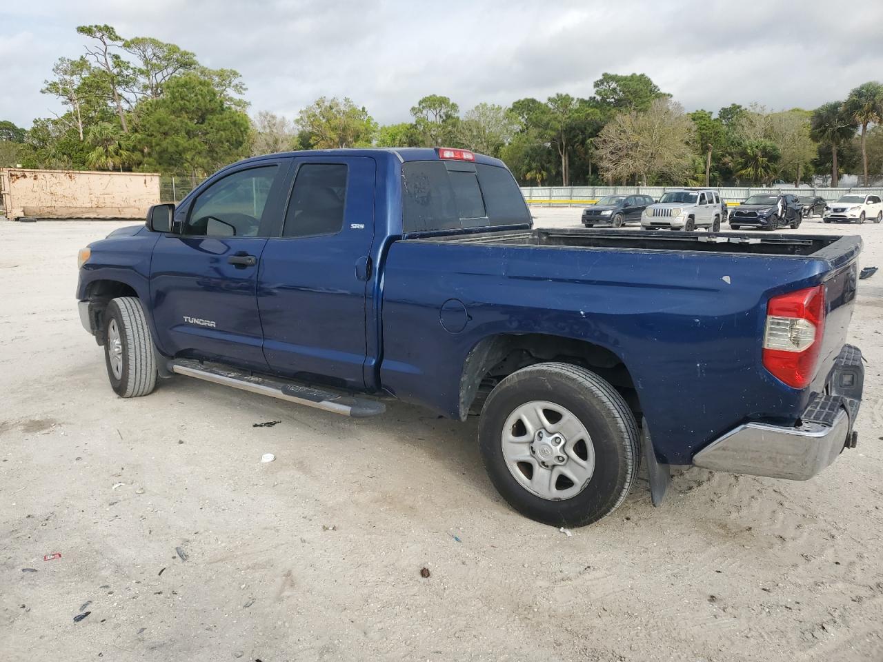 2014 Toyota Tundra VIN 5TFRY5F12EX171635 Copart auction photo, front end damage thumbnail 2