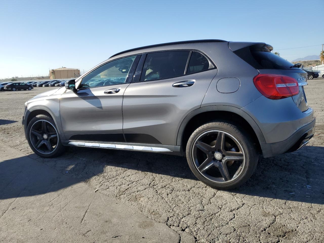 2017 Mercedes-Benz GLA-klasse VIN WDCTG4EB6HJ282137 Copart auction photo, front end / side damage thumbnail 2