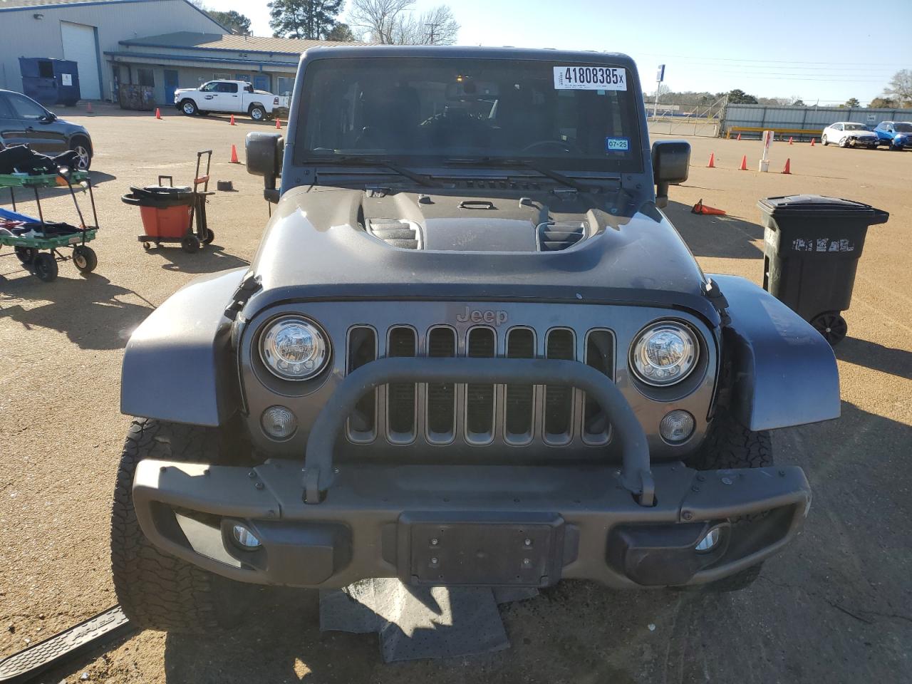 2017 Jeep Wrangler VIN 1C4BJWEG4HL517455 Copart auction photo, mechanical damage thumbnail 5