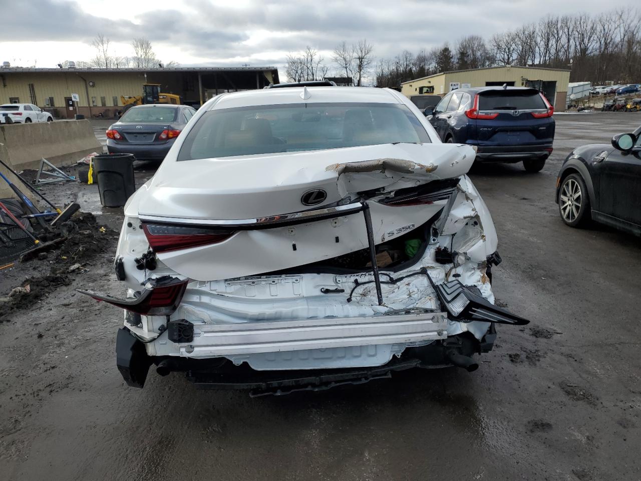 2024 Lexus ES VIN 58ADZ1B10RU169934 Copart auction photo, rear end / minor dent/scratches damage thumbnail 6
