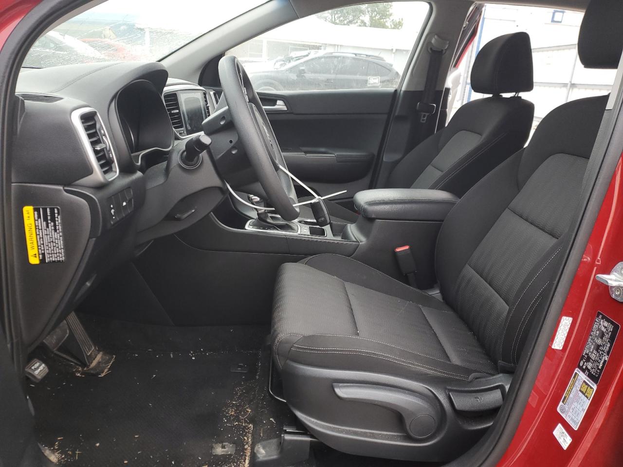 2020 KIA Sportage VIN KNDPM3AC7L7719707 Copart auction photo, burn - engine / burn damage thumbnail 7