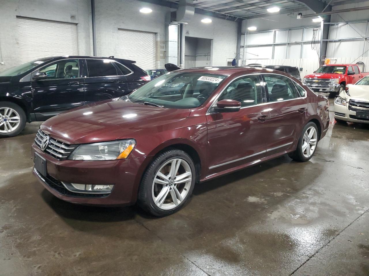 2014 Volkswagen Passat VIN 1VWCT7A32EC044817