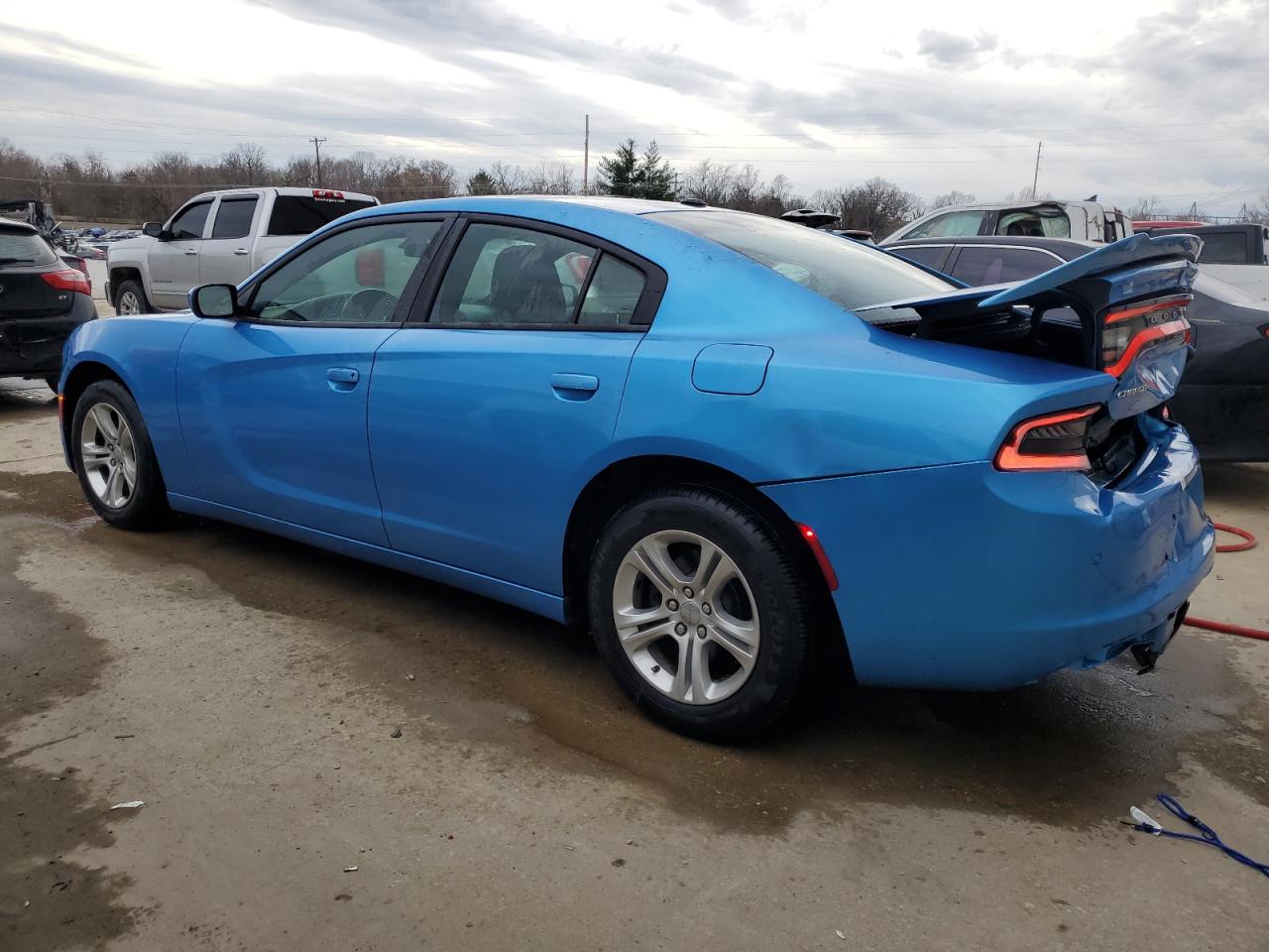 2019 Dodge Charger VIN 2C3CDXBG6KH510456 Copart auction photo, front end damage thumbnail 2