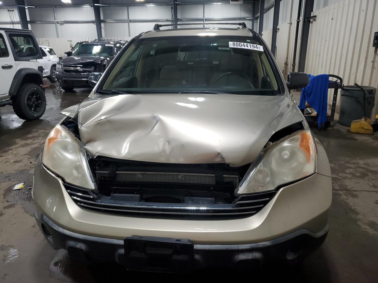 2007 Honda CR-V VIN JHLRE48567C122325 Copart auction photo, front end damage thumbnail 5