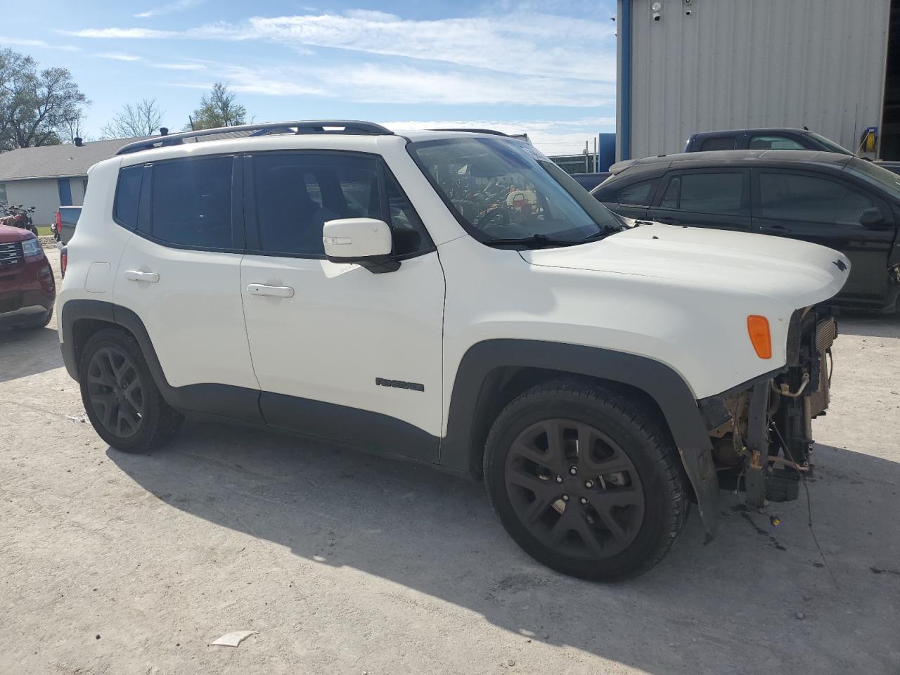 2018 Jeep Renegade VIN ZACCJABB9JPJ61504 Copart auction photo, front end damage thumbnail 4