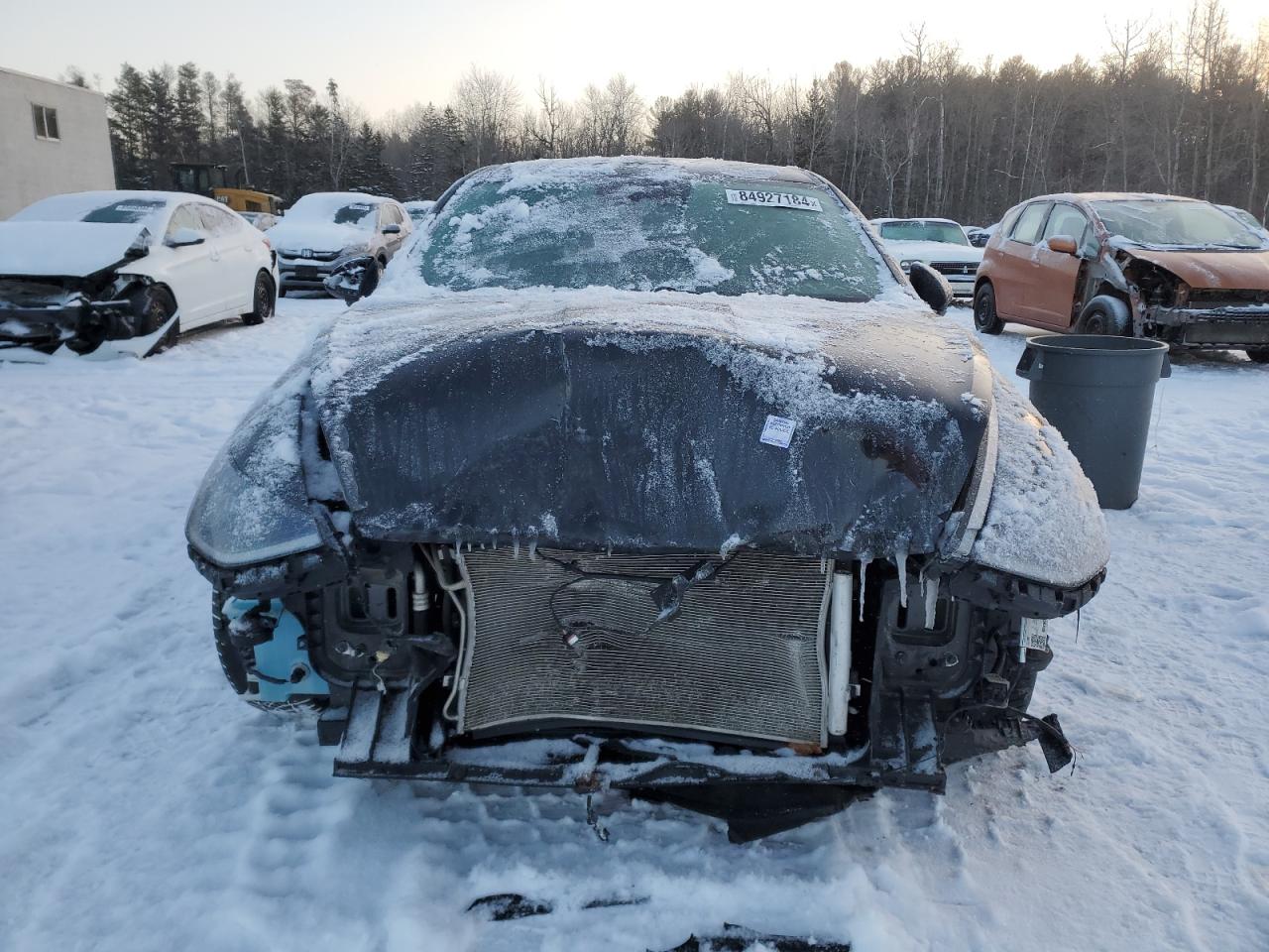 2021 Hyundai Sonata VIN 5NPEG4JAXMH119182 Copart auction photo, front end / minor dent/scratches damage thumbnail 5