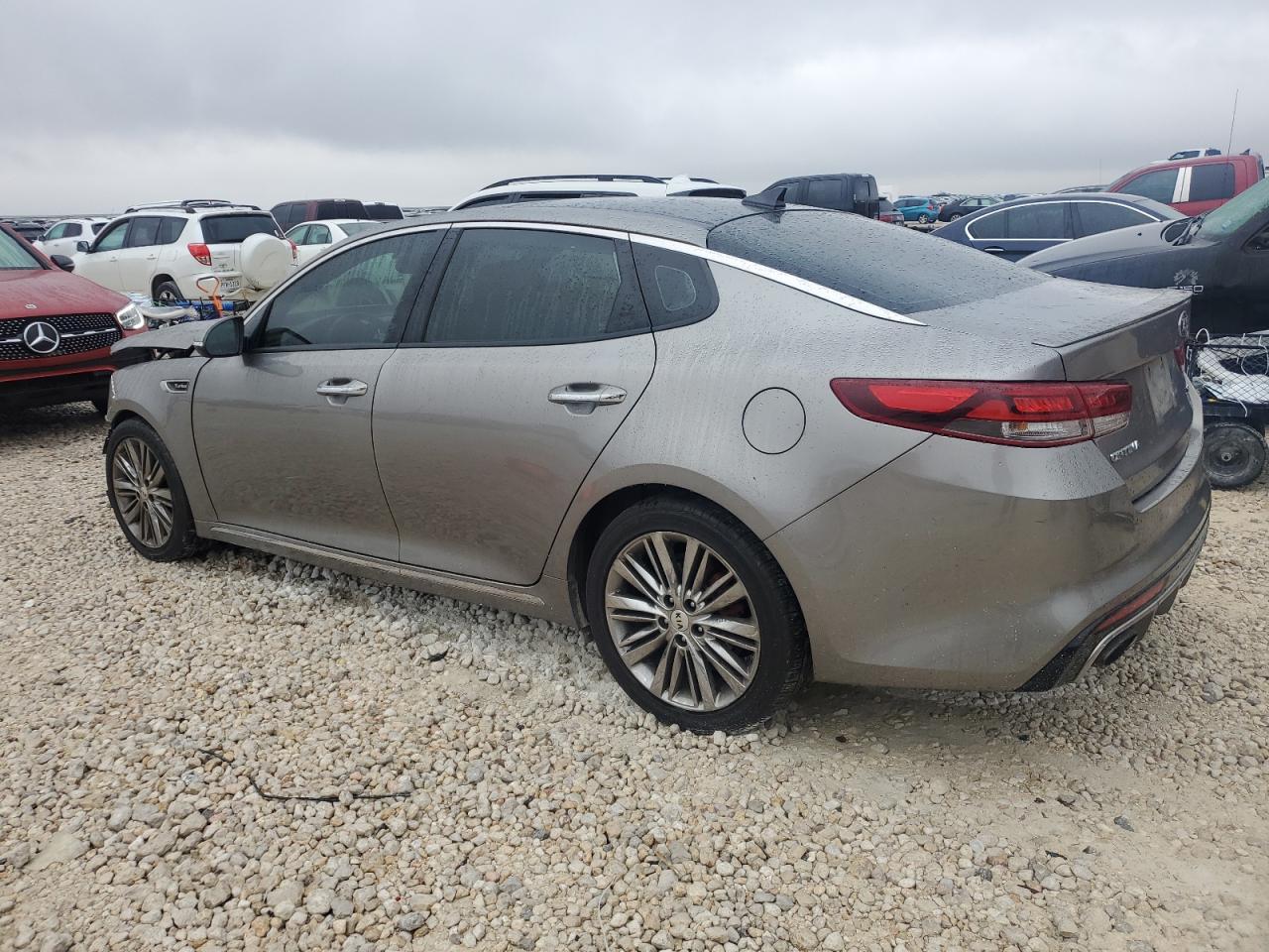2017 KIA Optima VIN 5XXGV4L21HG167157 Copart auction photo, front end damage thumbnail 2