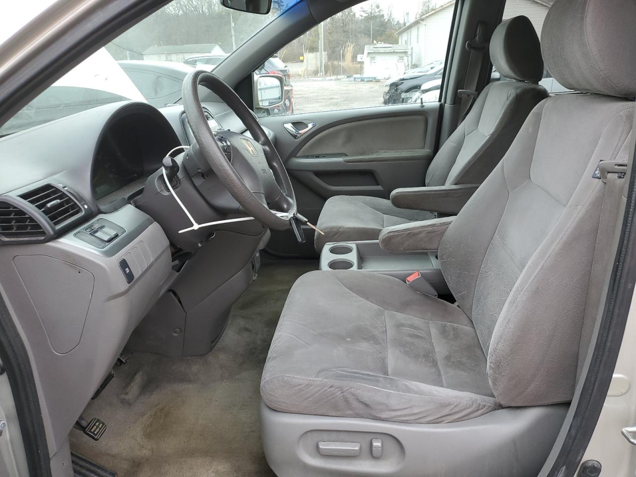 2008 Honda Odyssey VIN 5FNRL38438B090832 Copart auction photo, front end / side damage thumbnail 7