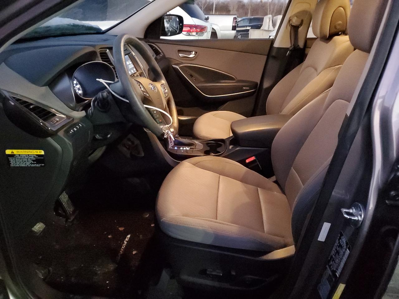 2018 Hyundai Santa Fe VIN 5XYZU3LB7JG571281 Copart auction photo, side damage thumbnail 7