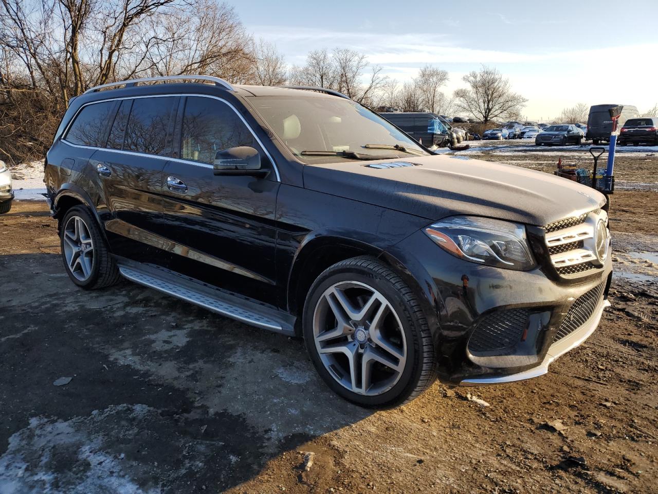 2017 Mercedes-Benz GLS-klasse VIN 4JGDF7DE6HA881660 Copart auction photo, rear end damage thumbnail 4