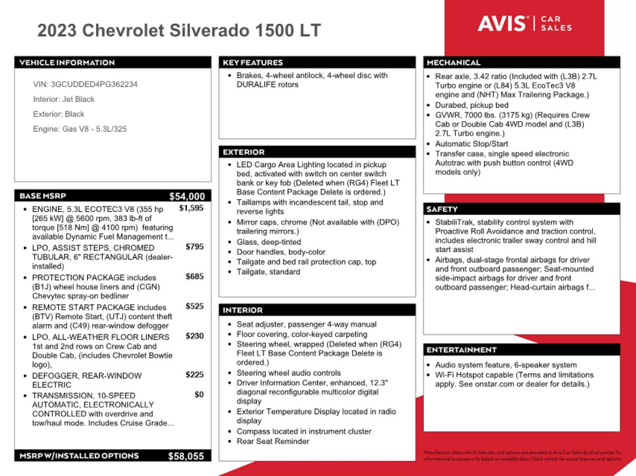 2023 Chevrolet Silverado VIN 3GCUDDED4PG362234 Copart auction photo, front end damage thumbnail 12