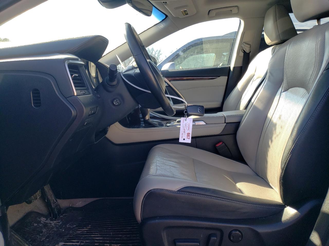 2017 Lexus RX VIN 2T2BZMCA3HC066730 Copart auction photo, front end damage thumbnail 7