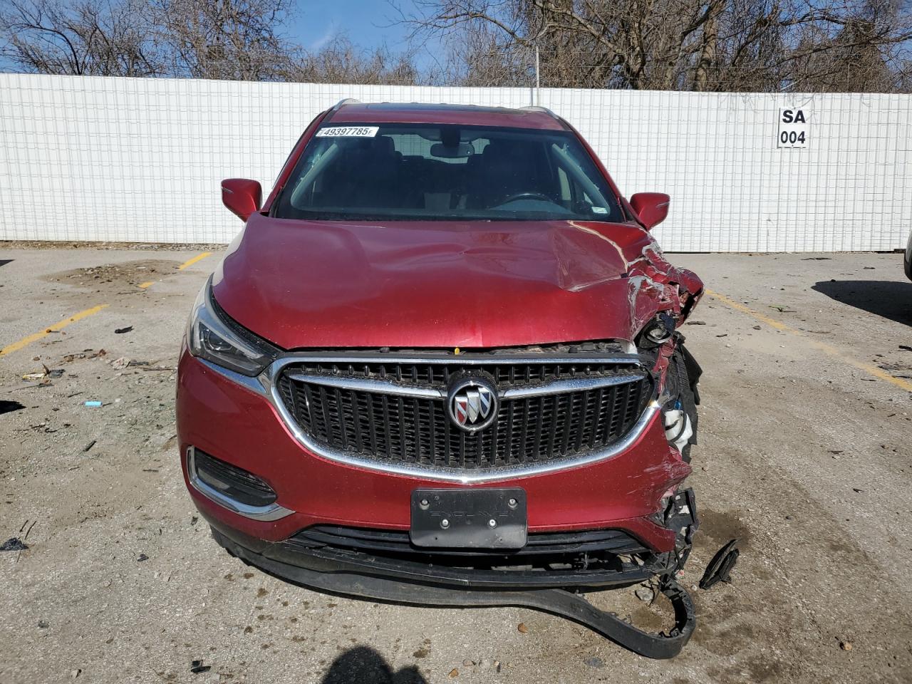 2018 Buick Enclave VIN 5GAERBKW6JJ169493 Copart auction photo, front end / side damage thumbnail 5