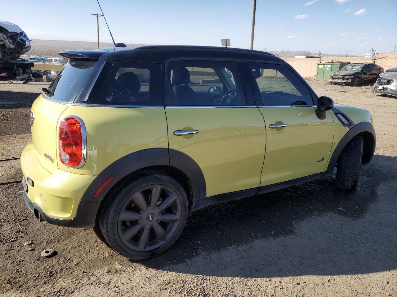 2012 MINI Cooper VIN WMWZC5C58CWM12880 Copart auction photo, front end damage thumbnail 3