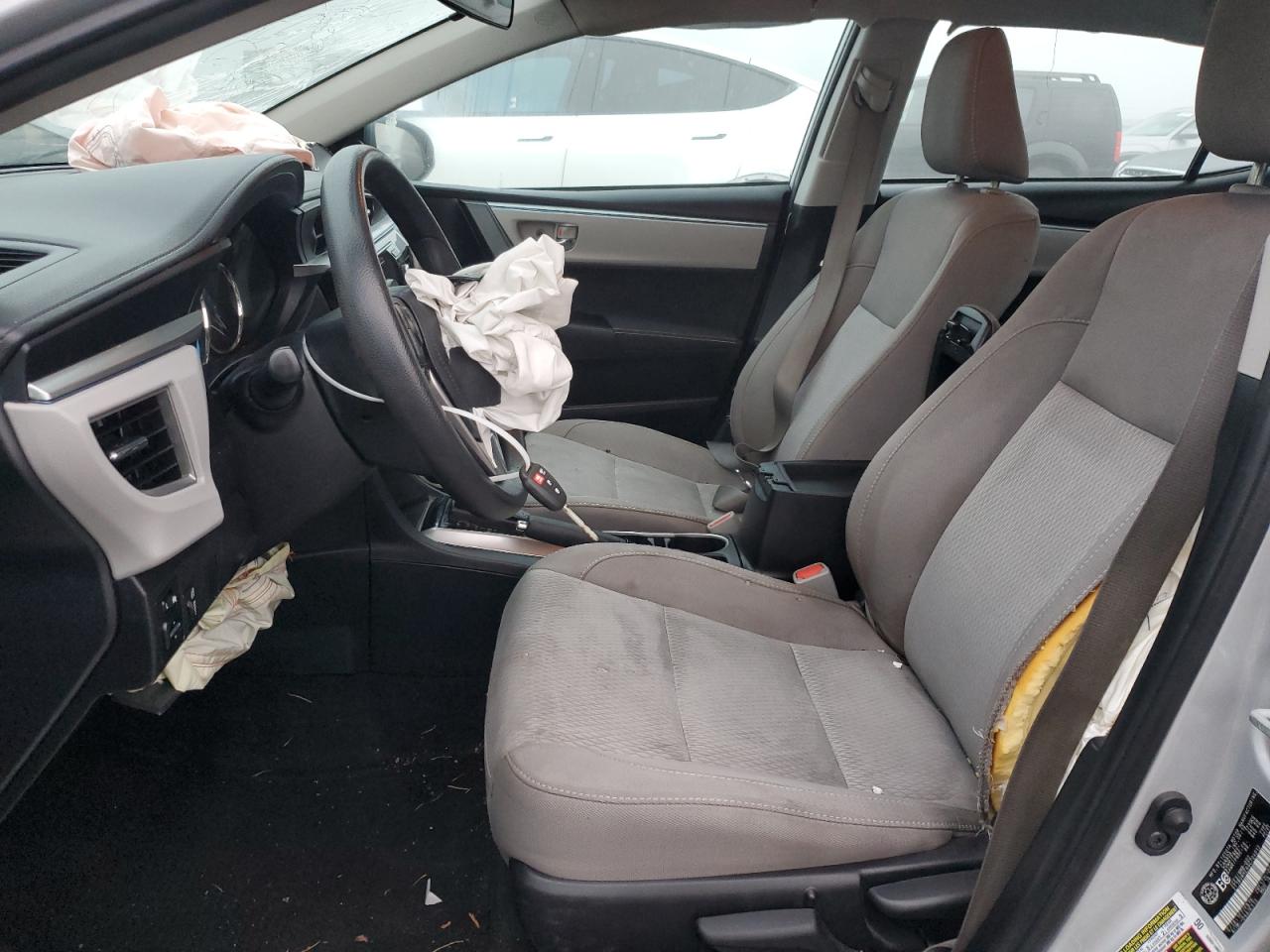 2016 Toyota Corolla VIN 2T1BURHE6GC704012 Copart auction photo, front end / side damage thumbnail 7