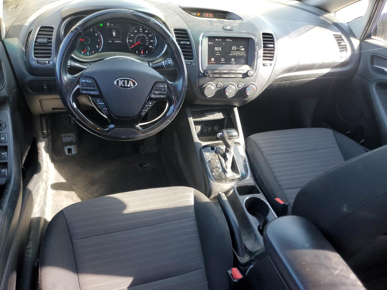2017 KIA Forte VIN 3KPFL4A76HE121087 Copart auction photo, front end damage thumbnail 8