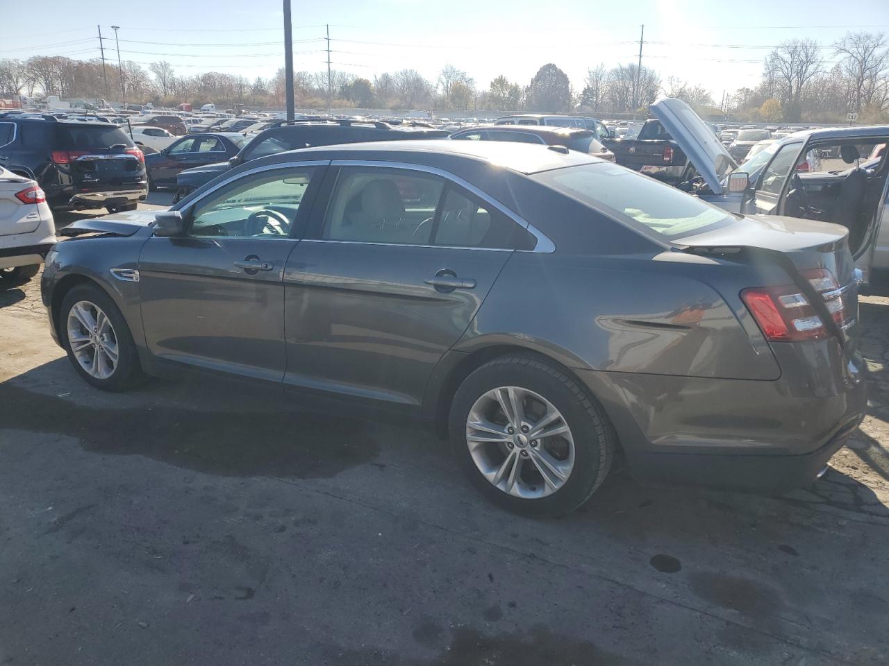 2017 Ford Taurus VIN 1FAHP2D89HG119653 Copart auction photo, front end / rear end damage thumbnail 2