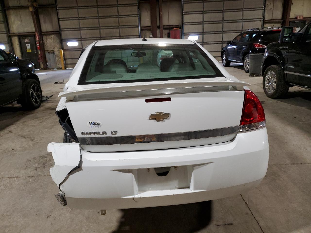 2010 Chevrolet Impala VIN 2G1WB5EN0A1254411 Copart auction photo, rear end / side damage thumbnail 6