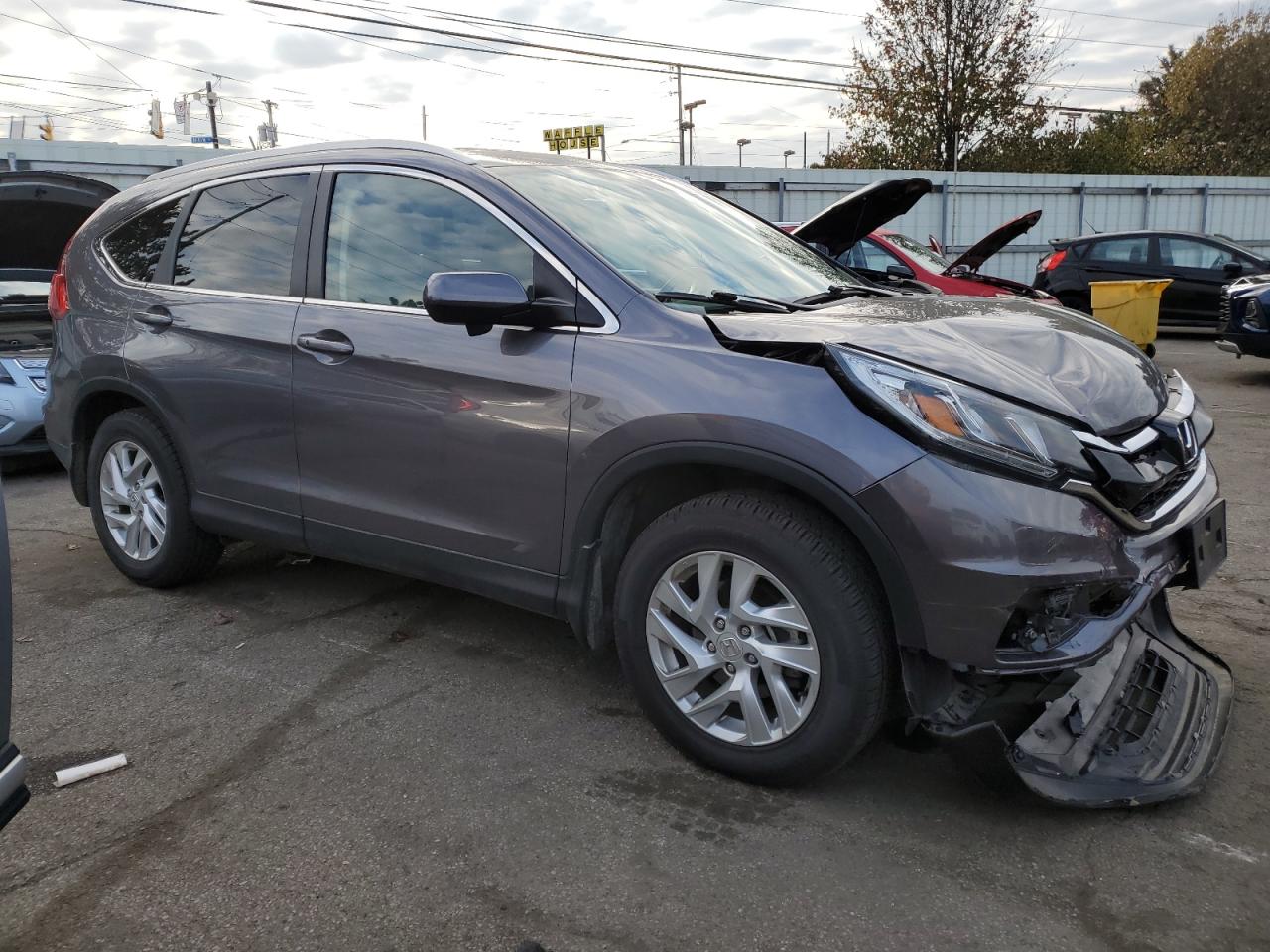 2016 Honda CR-V VIN 5J6RM4H79GL009058 Copart auction photo, front end damage thumbnail 4