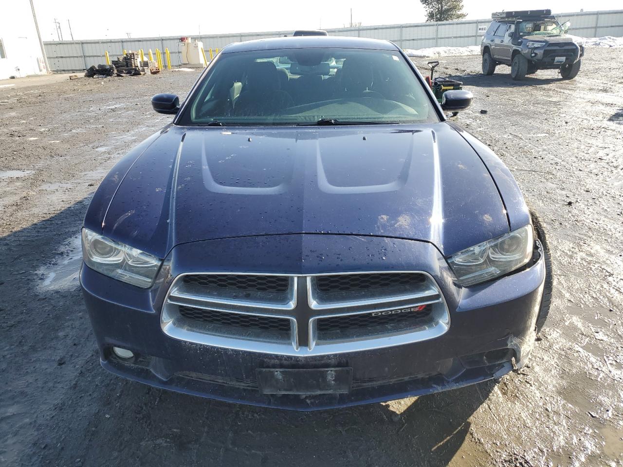 2014 Dodge Charger VIN 2C3CDXJG5EH211143 Copart auction photo, undercarriage / front end damage thumbnail 5